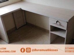 ESCRITORIOS EN L MADECOR